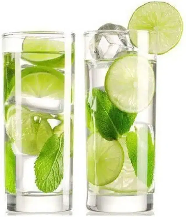 Liquor cum Cocktail Glasses, Transparent, 300 ml, Pack of 2