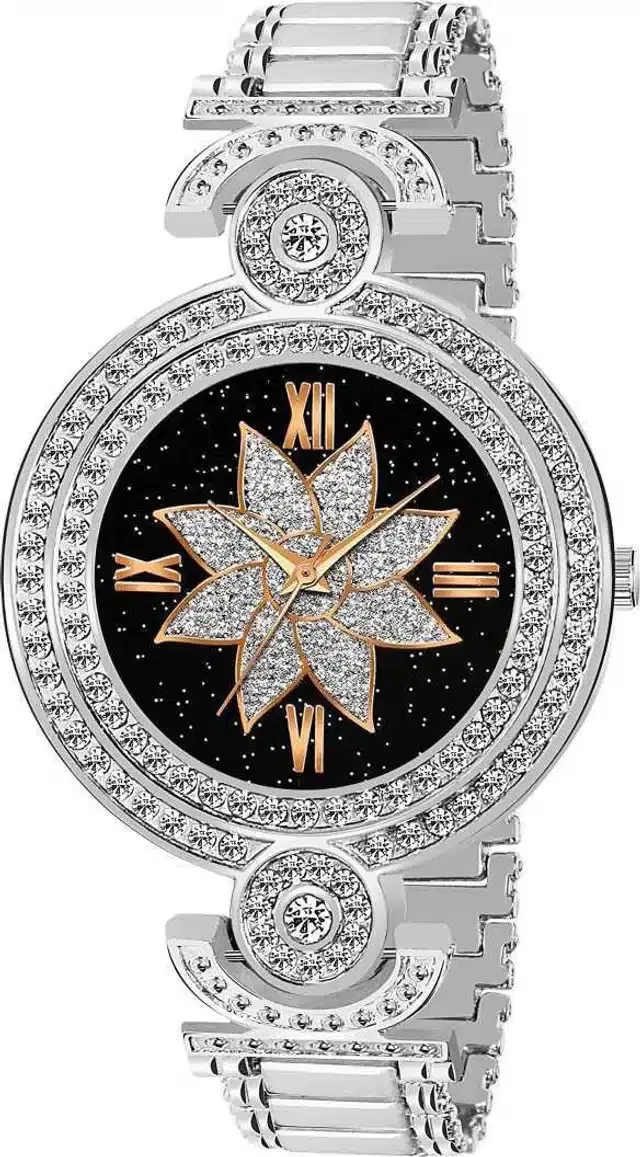 Analog Watches for Women (Silver)