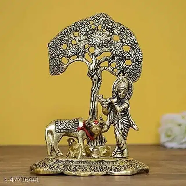 Lord Krishna Idol, Brass