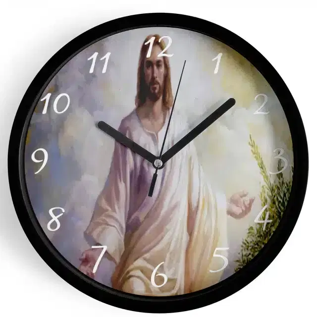 Analog Wall Clock, Multicolor, 7 inches