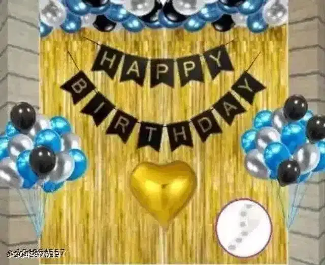Birthday Decoration Kit, Multicolor
