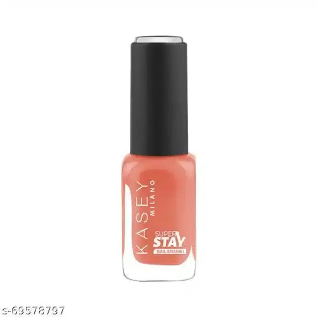 Nail Paint For Women, Orange, 10 ml