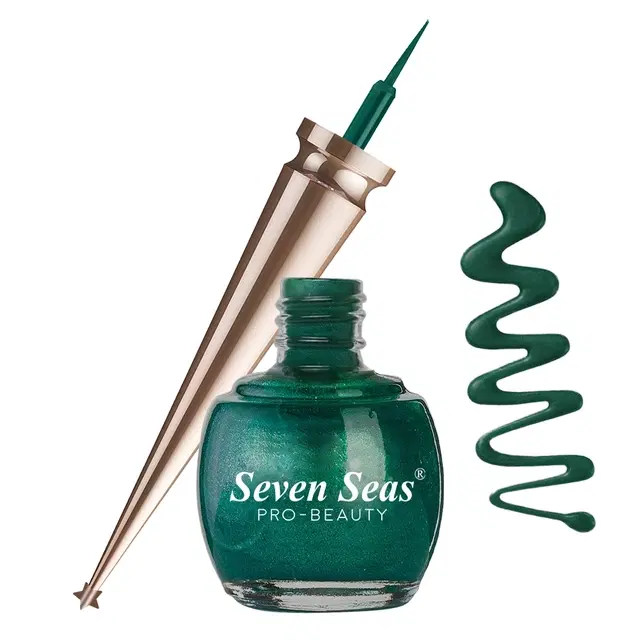 Seven Seas Dark Line Eye Liner, Pearl Green