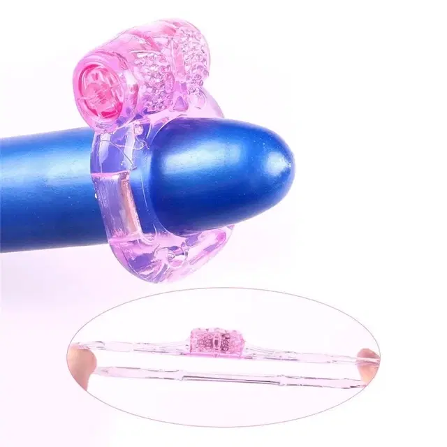 Penis Vibrator Ring for Men, Pink