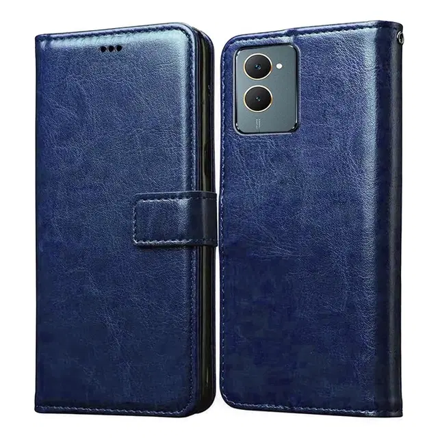 Artificial Leather Vivo V2350 / Vivo_Y18E Flip Cover, Multicolor