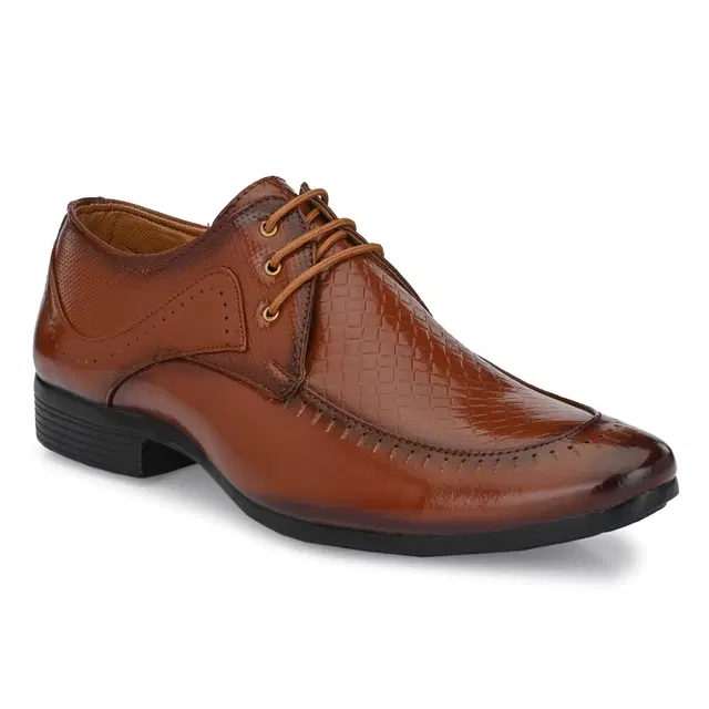Formal Shoes for Men (Tan, 6)