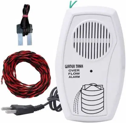 Water tank overflow alarm to control overflow of water, Design May Vary, Pack of 1