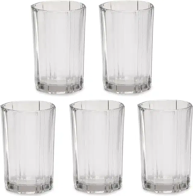Liquor cum Cocktail Glasses, Transparent, 200 ml, Pack of 5