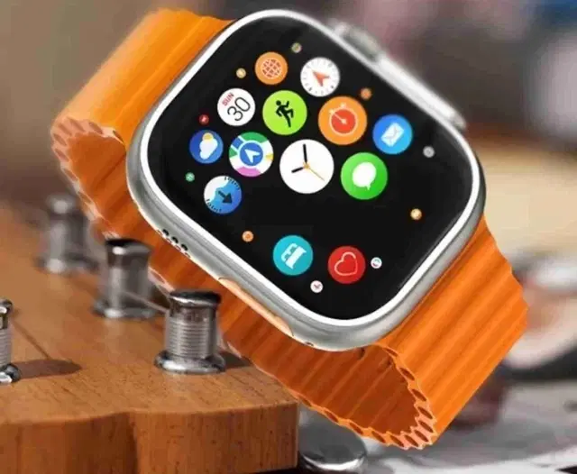 Silicone T800 Ultra Smartwatch, Orange