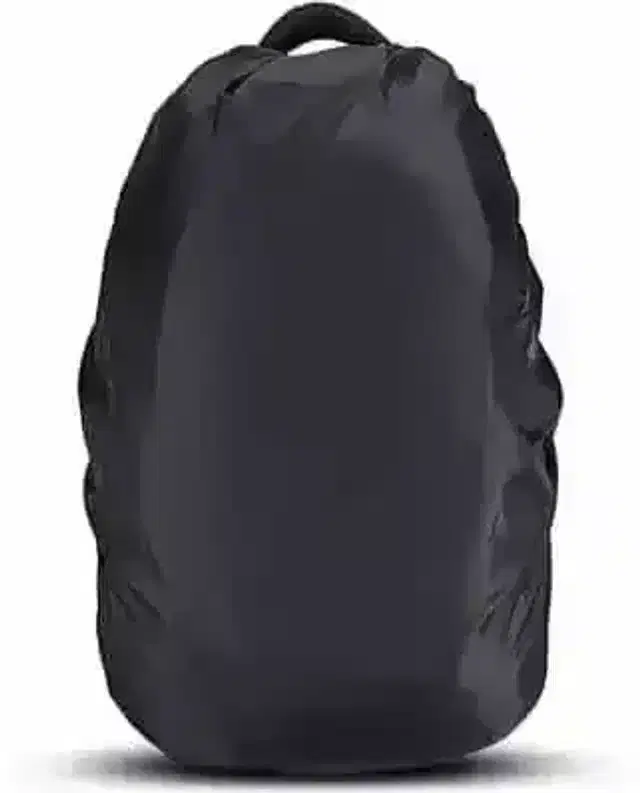 Nylon Waterproof Bag Cover Protects from Rain & Dust, Black