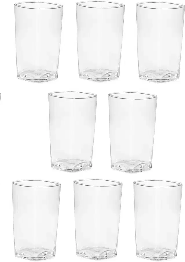 Liquor cum Cocktail Glasses, Transparent, 350 ml, Pack of 8