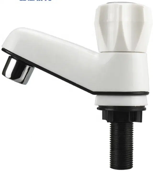 Plastic Pillar Taps, White
