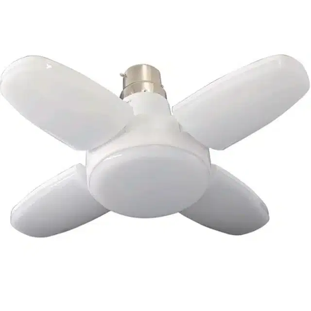 4 Blade Fan Shaped LED Light, White, AC-9