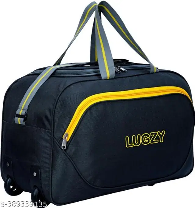 Polyester Duffel Bags, Black