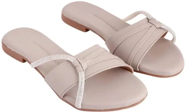 Acknew Women Flat, Grey (5)