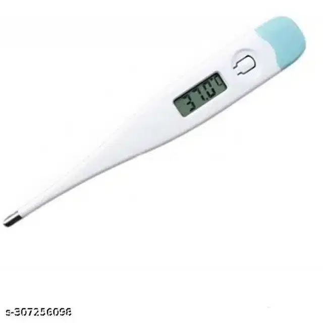Plastic Digital Thermometer, White