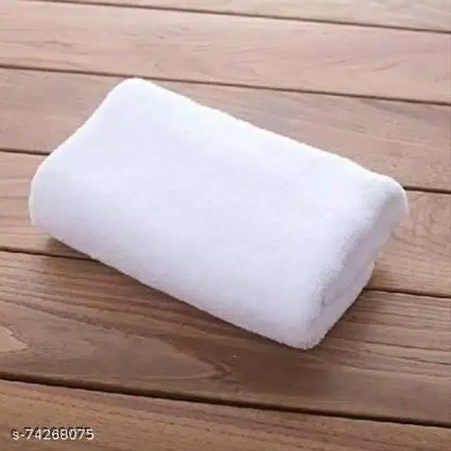 Cotton Bathing Towel, White
