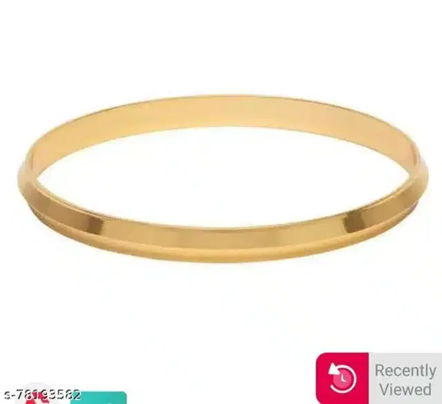 Brass Kada for Men (Golden)