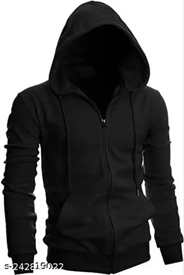 Jacket for Men (Black, L)