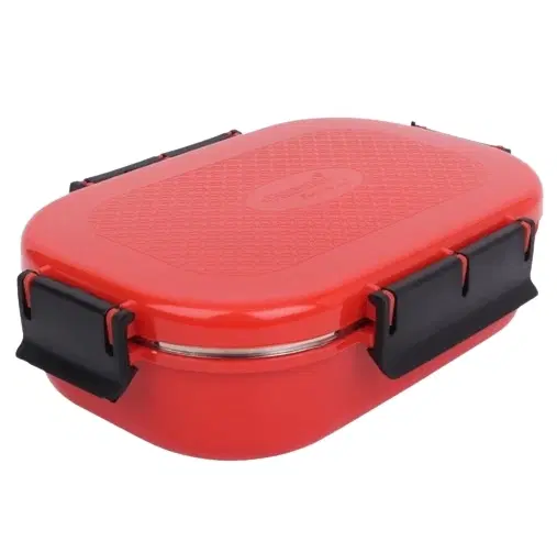 FRIENDS FOR LIFE Steel Lunch Box with Spoon, Assorted