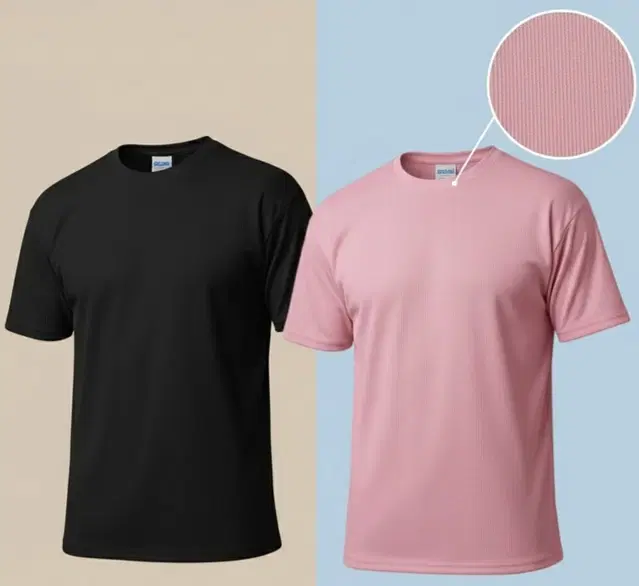 Polyester Round Neck T-shirt for Men, Multicolour, Pack of 2 (XL)