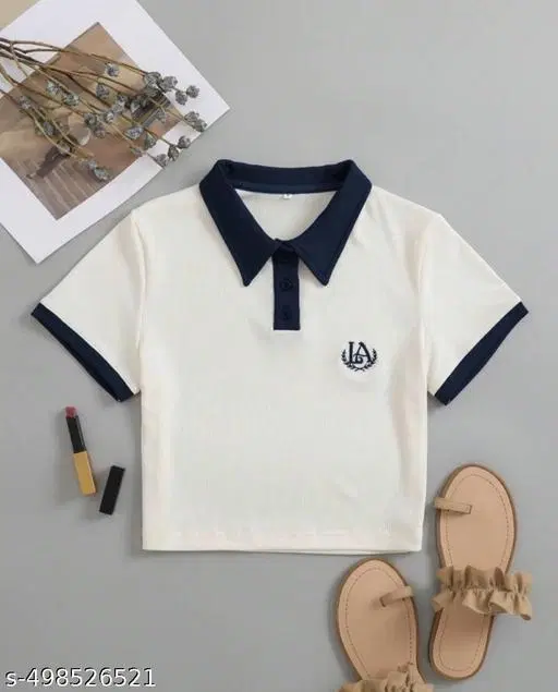 Lycra Top for Women, White (XS)