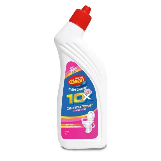 Nova Clean Rose Toilet Cleaner 1 L - Pack of 12