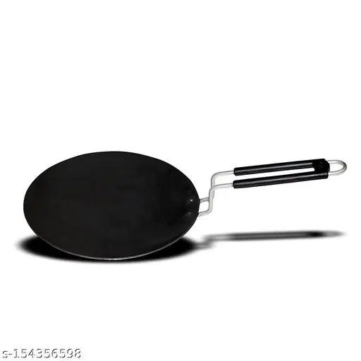 Cast Iron Tawa, Black