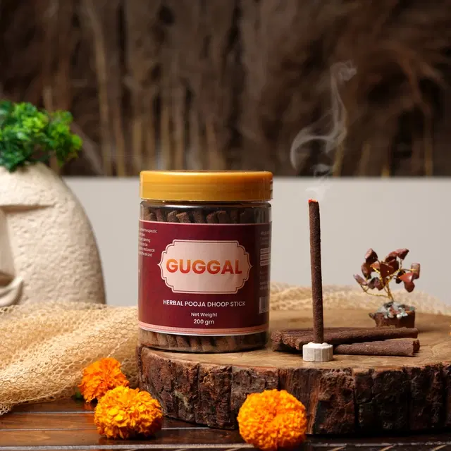 Mangal Bhavan Guggal Herbal Pooja Dhoop Stick 200 g
