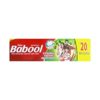 Dabur Babool Toothpaste 175 g + Free Babool Paste 68 g