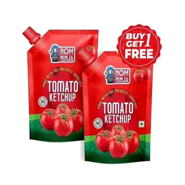 Nom Ninja Tomato Ketchup 2X950 g (Buy 1 Get 1 Free)