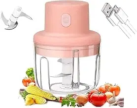 Plastic Electric Vegetable Chopper, Multicolor