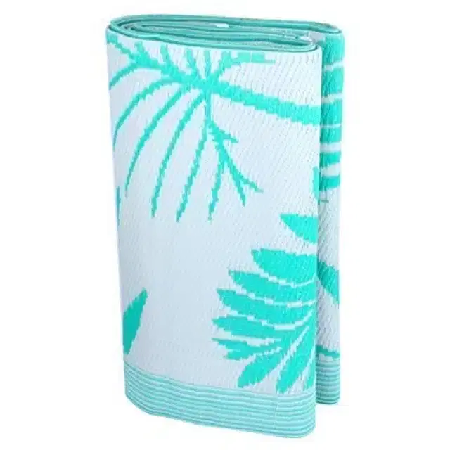 Plastic Floor Mat, Multicolor, 6x6 feet