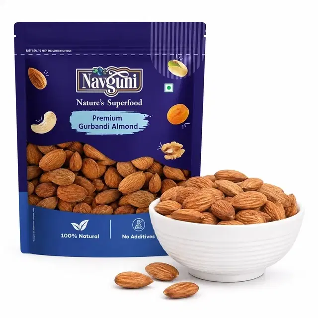 Navguni premium Gurbandi Almond 500 g