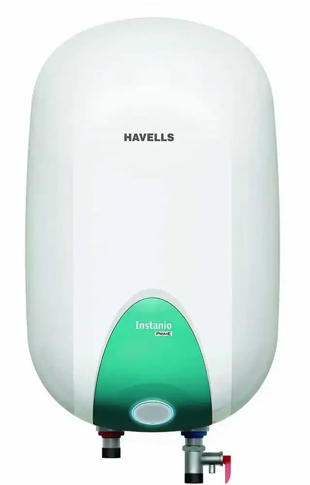 Havells Instanio 10 Litre Storage Water Heater with Flexi Pipe and Free installation, White Blue