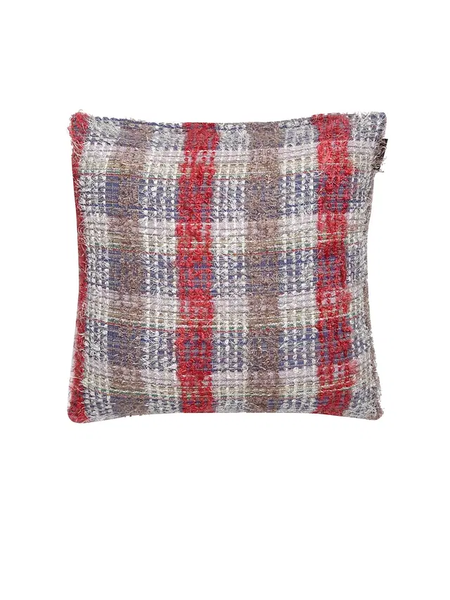 Cotton Cushion Cover, Multicolor, 16x16 inches