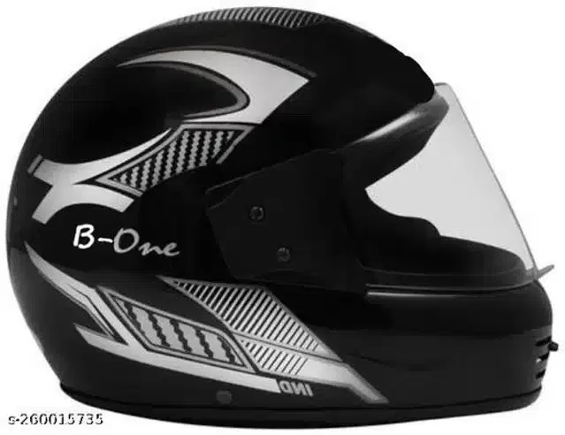 Full Face Helmet For Men & Women, Black
