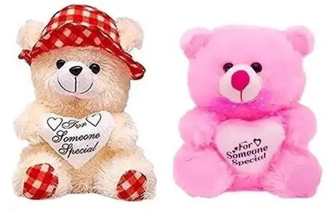 Stuffed Toys for Kids, Multicolor, Set of 2