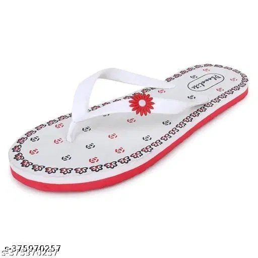 Slippers for Women, White (5)