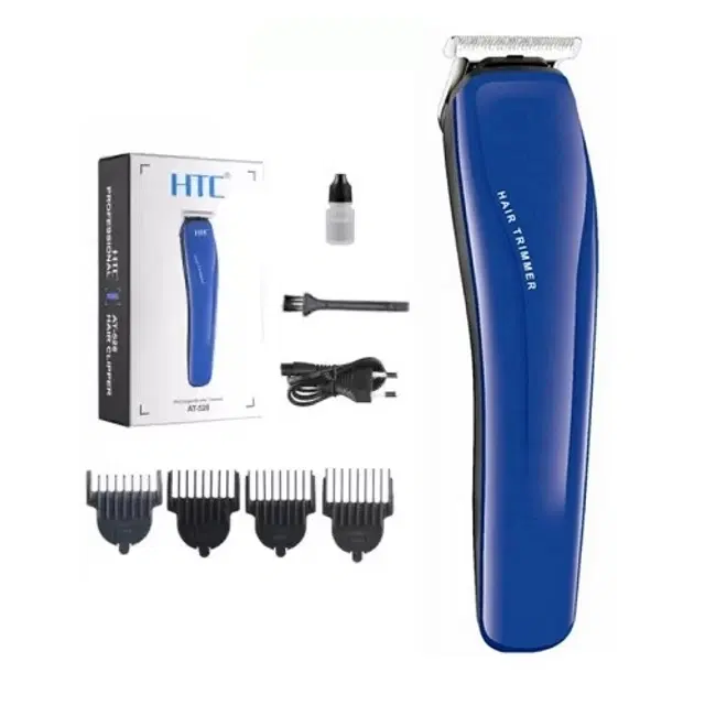 Professional Rechargeable Hair Trimmer for Men, Blue