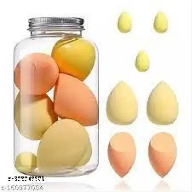 Premium Makeup Blenders, Multicolor, Pack of 7