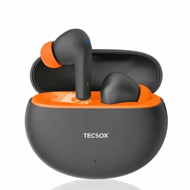 TecSox ACE Wireless Earbuds | Balanced Sound with 20 Hr Playtime