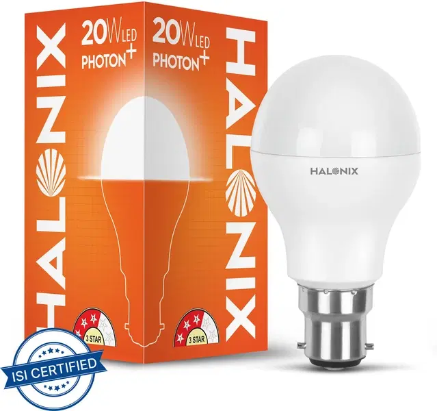 Halonix 20W B22 Led Bulb, White