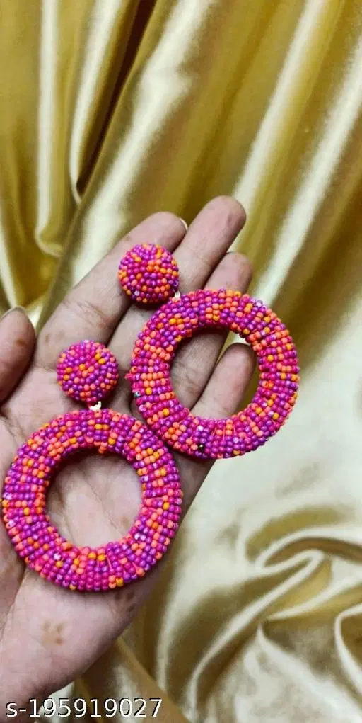 Trendy Beaded Earrings for Girls And Womans