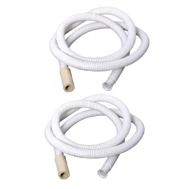 Semi Automatic Washing Machine Water Inlet Hose Pipe, Pack of 2, White