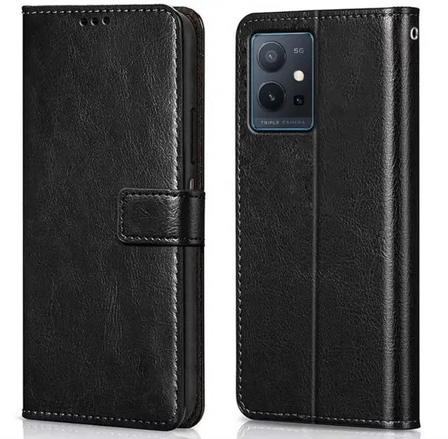 Flip Mobile Cover for IQOO Z6 5G, Multicolor