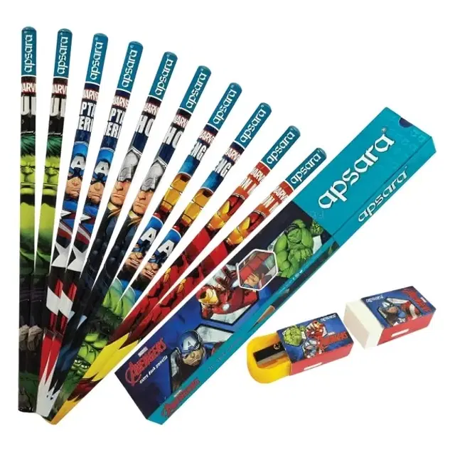 Apsara Avengers Extra Dark Pencils 10pc (Pack of 1)
