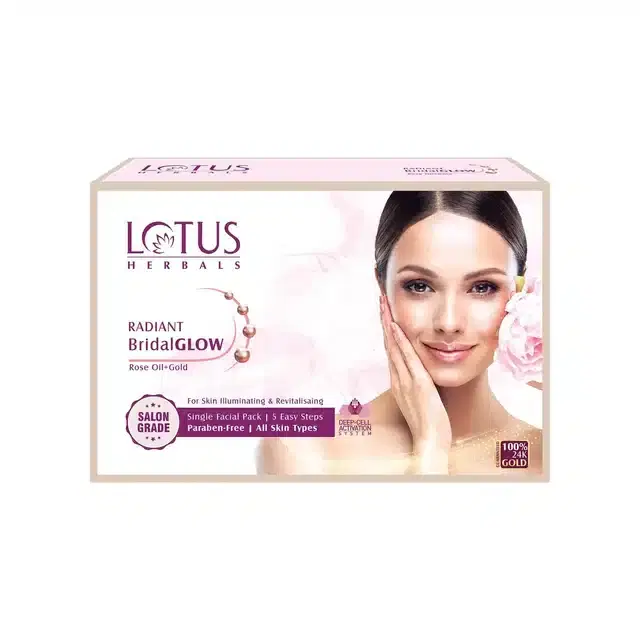 Lotus Herbals Rose Facial Kit, 100 g