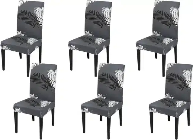 Polycotton Chair Cover, Multicolor, Pack of 6