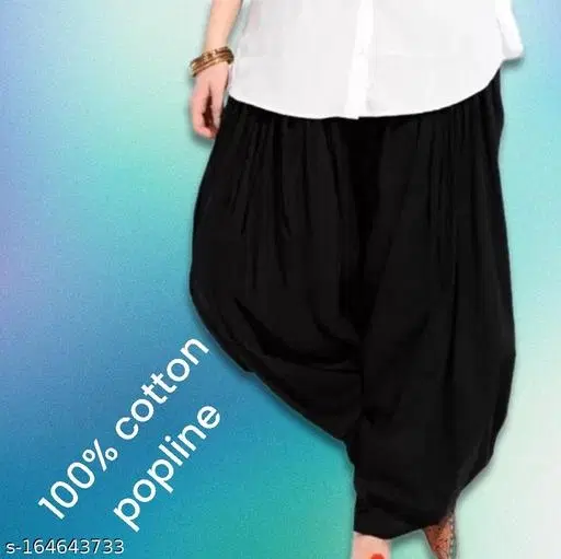 Patiala for Women (Black, 30)